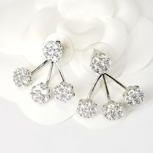 NEW Bling Pave CZ Diamond Earrings